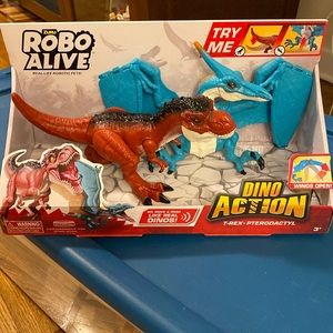 Dino action figures